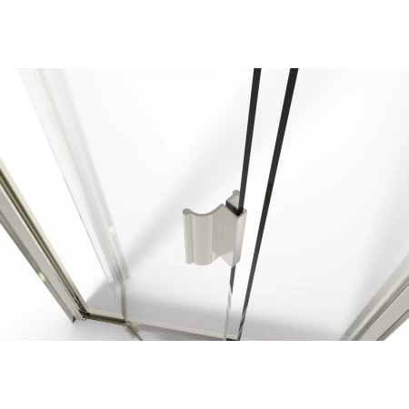 Basco Infinity 72" High x 35" Wide Pivot Semi Frameless Shower Door with Clear Glass - Image 5